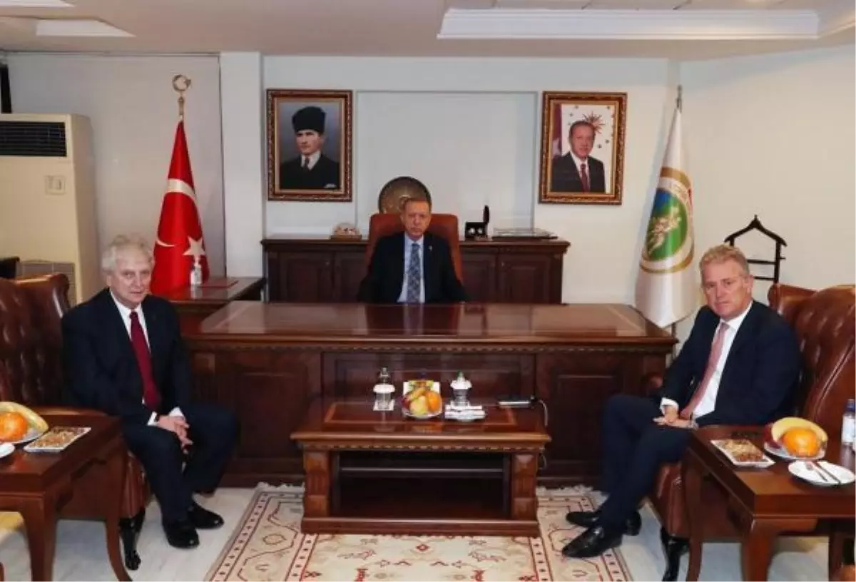 İZTO ve EBSO başkanları, iş dünyasının taleplerini Cumhurbaşkanı Erdoğan'a iletti