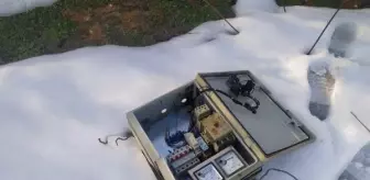 Son dakika! Kablo hırsızı, 2 kilometrelik kovalamacanın ardından ormanlık alanda yakalandı