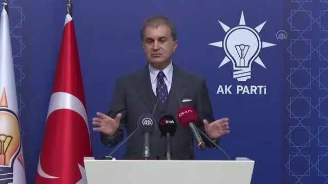 AK Parti Sözcüsü Çelik, MYK Toplantısı'na ilişkin açıklamalarda bulundu: (2) AK Parti Sözcüsü Çelik, MYK Toplantısı'na ilişkin açıklamalarda bulundu: (2)