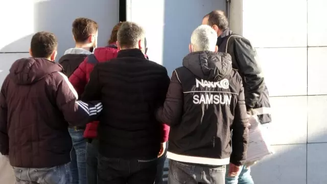 Samsun merkezli organize suç örgütü operasyonu: 57 gözaltı(2) Samsun merkezli organize suç örgütü operasyonu: 57 gözaltı(2)