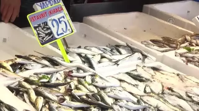 Uzun bir sürenin ardından tezgahları süsleyen taze hamsi kısa sürede tükendi Uzun bir sürenin ardından tezgahları süsleyen taze hamsi kısa sürede tükendi