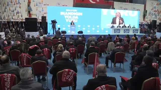 AK Parti Genel Başkan Yardımcısı Sarıeroğlu partisinin Bolu İl Kongresinde konuştu AK Parti Genel Başkan Yardımcısı Sarıeroğlu partisinin Bolu İl Kongresinde konuştu
