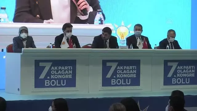 AK Parti Genel Başkan Yardımcısı Sarıeroğlu partisinin Bolu İl Kongresinde konuştu AK Parti Genel Başkan Yardımcısı Sarıeroğlu partisinin Bolu İl Kongresinde konuştu