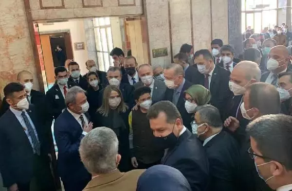 Çoban Şevki, Cumhurbaşkanı Erdoğan ile bir araya geldi Çoban Şevki, Cumhurbaşkanı Erdoğan ile bir araya geldi