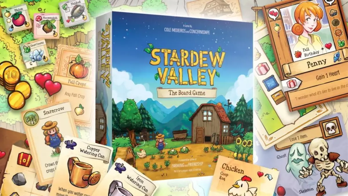 ConcernedApe, Stardew Valley Masa Oyunu Serisini duyurdu!