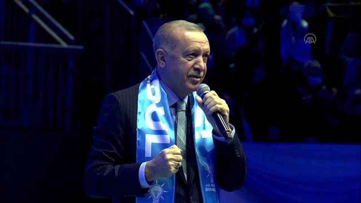 Son dakika haber: Cumhurbaşkanı Erdoğan, AK Parti İstanbul 7. Olağan İl Kongresi'nde konuştu: (1)