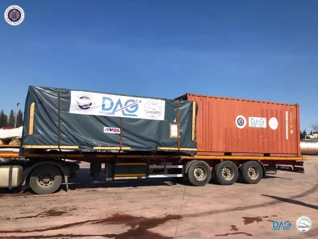 Doğu Anadolu Gözlemevi'ne kurulacak teleskop 26 Şubat'ta Erzurum'da olacak Doğu Anadolu Gözlemevi'ne kurulacak teleskop 26 Şubat'ta Erzurum'da olacak