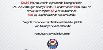 Sakarya'da 68 yerleşim yeri karantinaya alındı