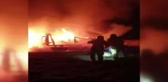 Silivri'de baraka alevlere teslim oldu