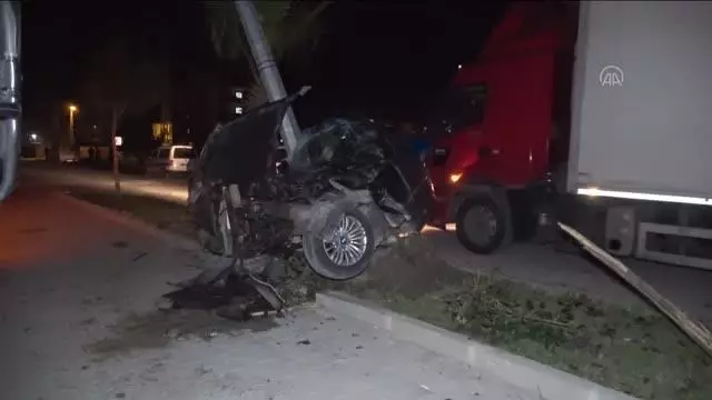 Trafik kazası: 1 yaralı Trafik kazası: 1 yaralı