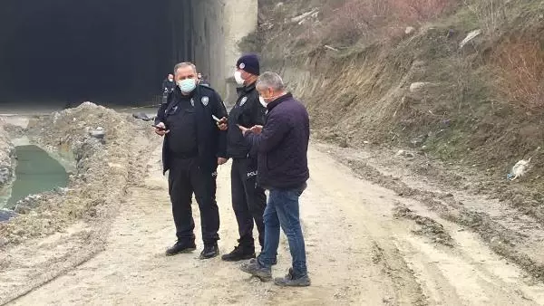 Tünel inşaatında erkek cesedi bulundu Tünel inşaatında erkek cesedi bulundu