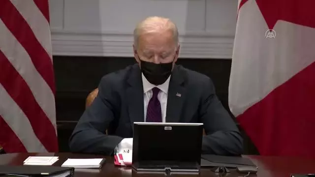 WASHINGTON - Biden ile Trudeau, çevrim içi ortak basın toplantısında 'iş birliğini artırma' sözü verdi WASHINGTON - Biden ile Trudeau, çevrim içi ortak basın toplantısında 'iş birliğini artırma' sözü verdi