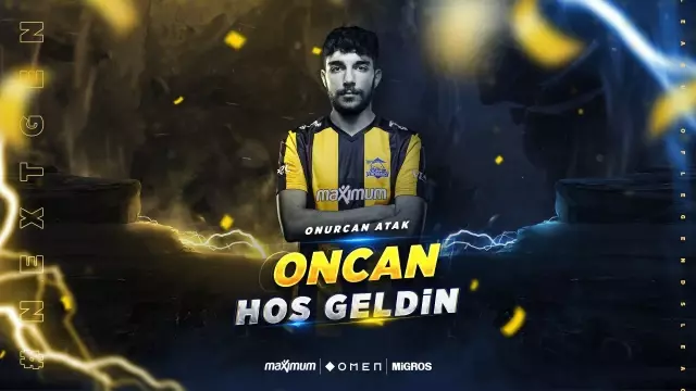 1907 Fenerbahçe Espor'un yeni transferi: Oncan! 1907 Fenerbahçe Espor'un yeni transferi: Oncan!