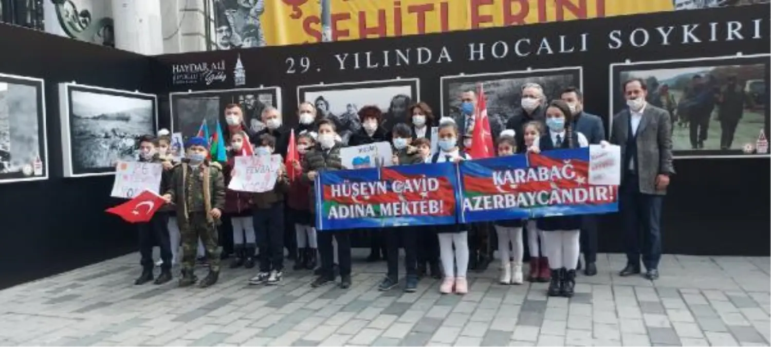 İstanbul'da '29. Yılında Hocalı Soykırımı Fotoğraf Sergisi' açıldı