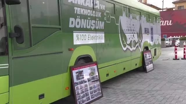 Başkentte kullanım süresi dolan toplu taşıma aracı elektrikliye dönüştürdü Başkentte kullanım süresi dolan toplu taşıma aracı elektrikliye dönüştürdü