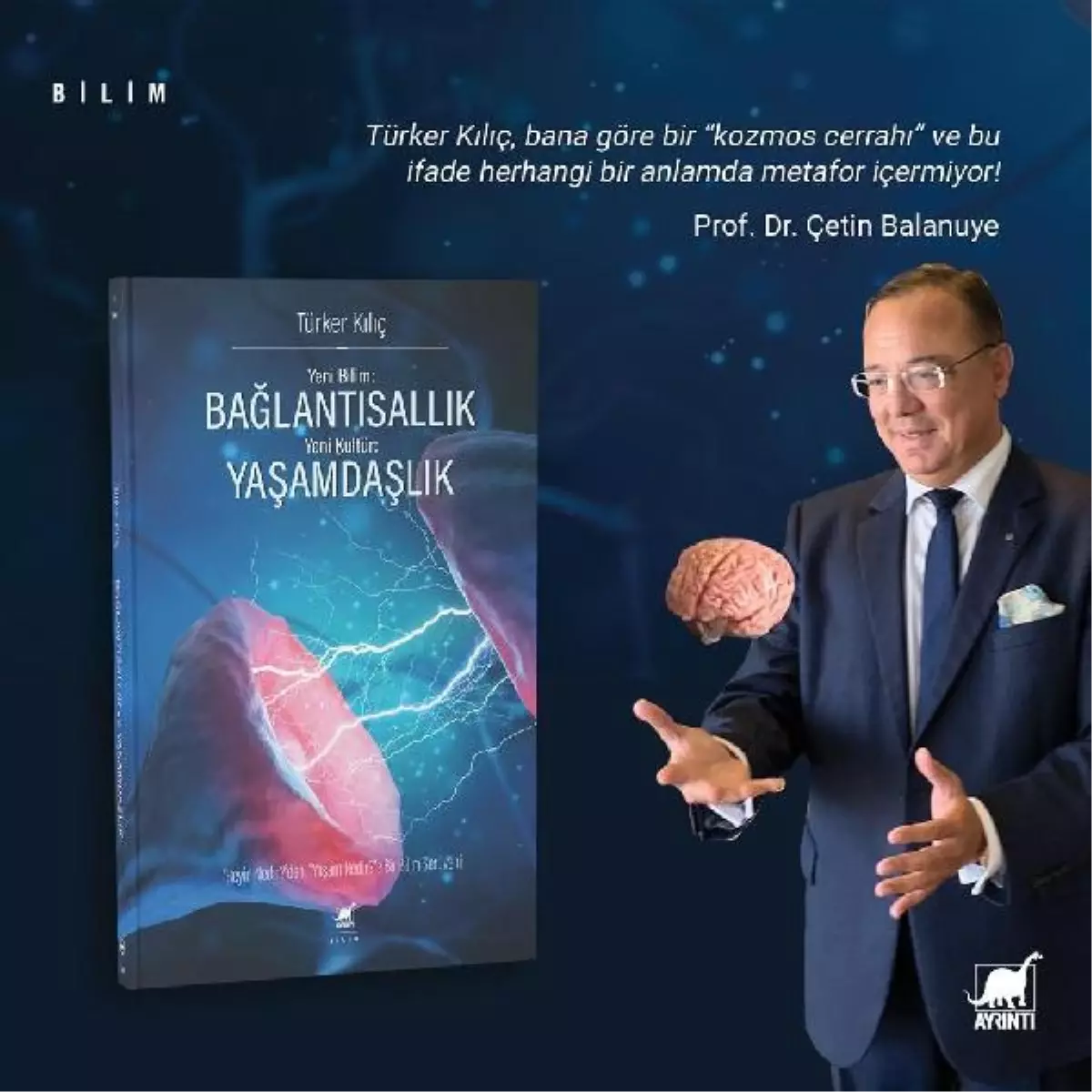 Beyin Cerrahı Prof. Dr. Türker Kılıç'ın yeni kitabı çıktı