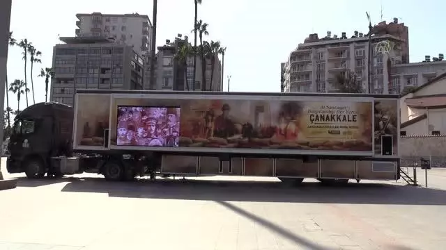 'Çanakkale Savaşları Mobil Müzesi' ziyarete açıldı 'Çanakkale Savaşları Mobil Müzesi' ziyarete açıldı