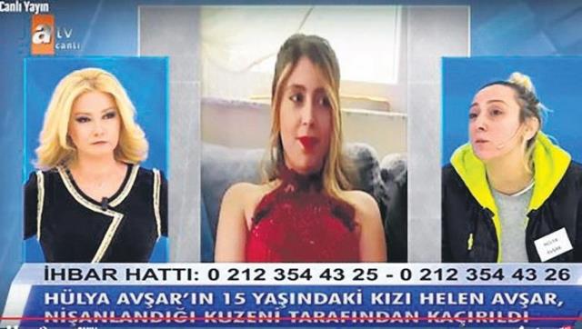 Ekrandaki yazıyı görenler şaşkın! Hülya Avşar, kayıp kızı Helen'i bulmak için Müge Anlı'ya başvurdu