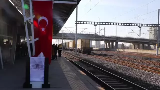 Fildişi Sahili'nden gemiyle getirilen yük Tekirdağ'dan trenle Avrupa'ya gönderildi Fildişi Sahili'nden gemiyle getirilen yük Tekirdağ'dan trenle Avrupa'ya gönderildi