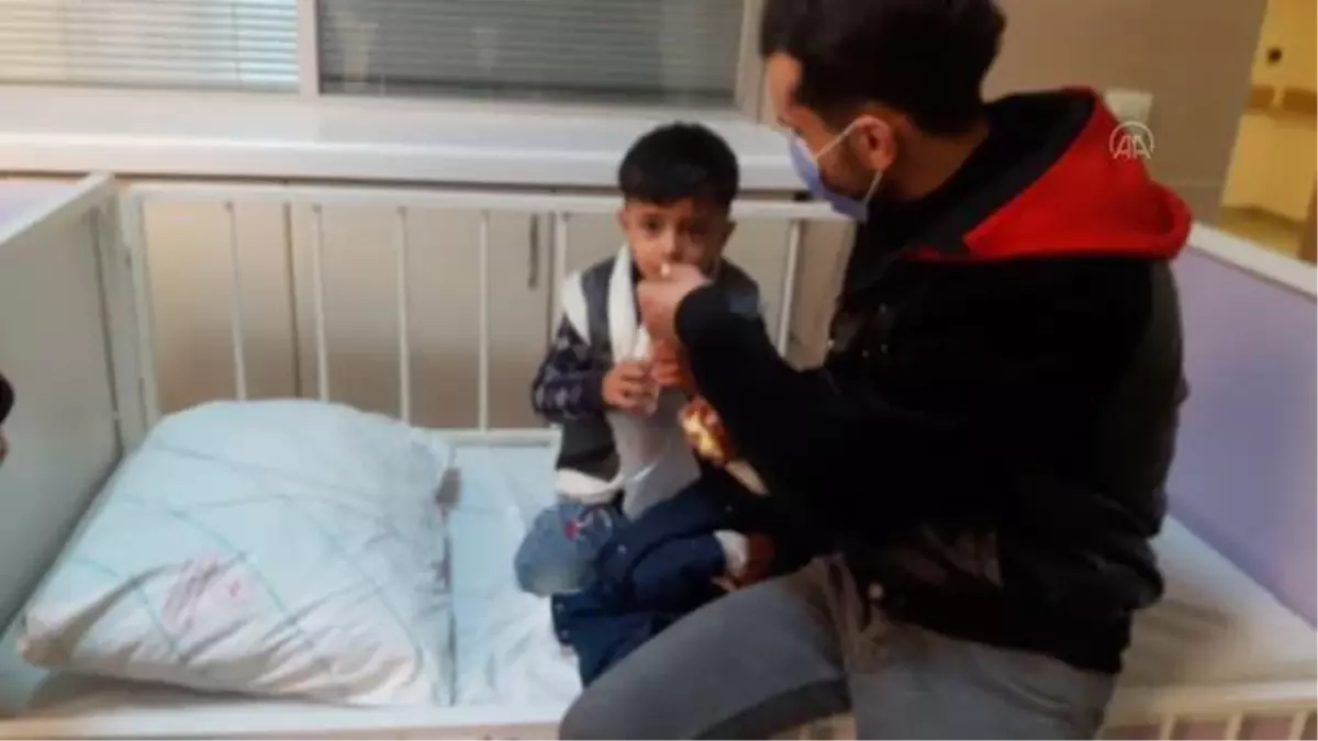 Son dakika haberleri! Karbonmonoksit gazından etkilenen anne ve 9 çocuğu hastaneye kaldırıldı