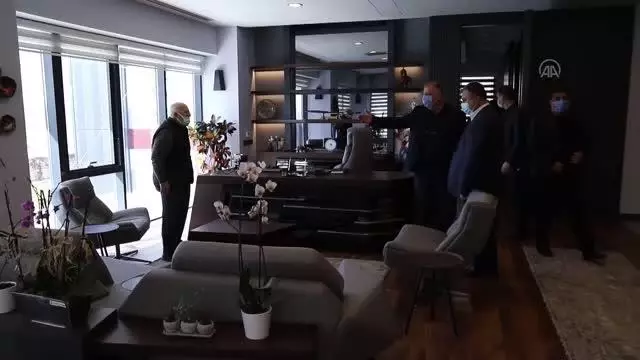 Kaymakam Keleş ve Başkan Demirbaş, üretime başlayan fiber fabrikasını ziyaret etti Kaymakam Keleş ve Başkan Demirbaş, üretime başlayan fiber fabrikasını ziyaret etti