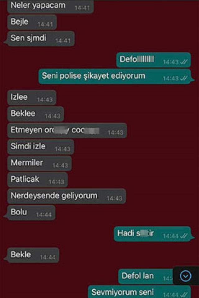 Sapkın eski sevgili, genç kızın hayatını kabusa çevirdi! Gözlerinin önünde kendini kesti
