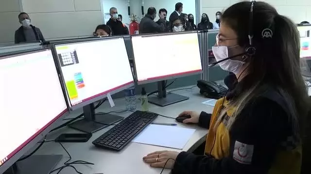 Vali Aksoy, faaliyete geçen 112 Acil Çağrı Merkezinde incelemelerde bulundu Vali Aksoy, faaliyete geçen 112 Acil Çağrı Merkezinde incelemelerde bulundu