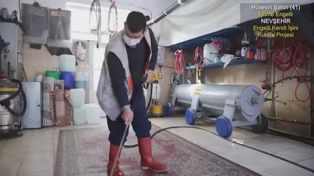 Aile, Çalışma ve Sosyal Hizmetler Bakanlığı, İŞKUR'un hibesiyle iş yeri açan engelliyi örnek gösterdi