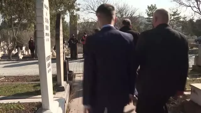 Azerbaycan Cumhuriyeti'nin kurucusu Resulzade'nin kabri başında Hocalı Katliamı anma etkinliği düzenlendi