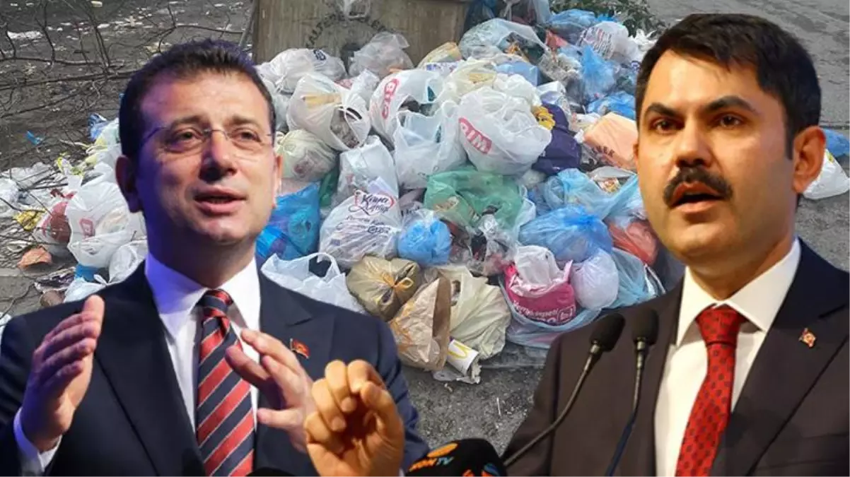 İBB'nin yardım etmeyi reddettiği çöp dağları krizine hükümet el atıyor! Bakan Kurum, talimat verdi