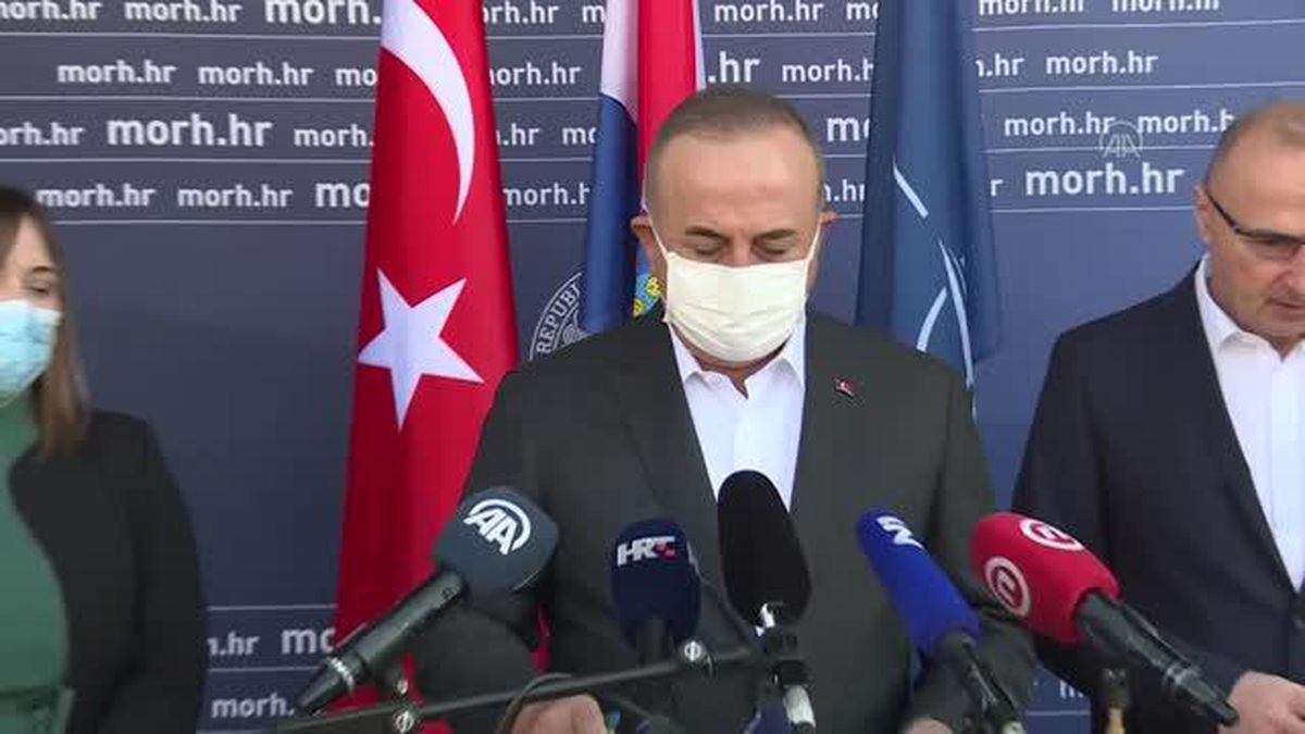 Son dakika haberleri | Hırvatistan Dış ve Avrupa İşleri Bakanı Radman, Dışişleri Bakanı Çavuşoğlu ile ortak basın toplantısı düzenledi Açıklaması
