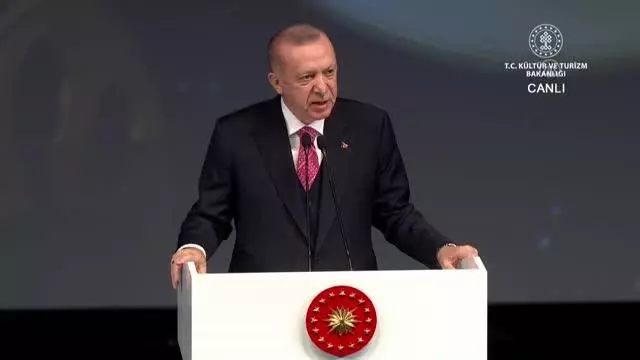 Cumhurbaşkanı Erdoğan: 'Bu yılın sonunda açmayı planladığımız Atatürk Kültür Merkezi'mizi salgın sebebiyle inşallah önümüzdeki yılın en geç... Cumhurbaşkanı Erdoğan: 'Bu yılın sonunda açmayı planladığımız Atatürk Kültür Merkezi'mizi salgın sebebiyle inşallah önümüzdeki yılın en geç...