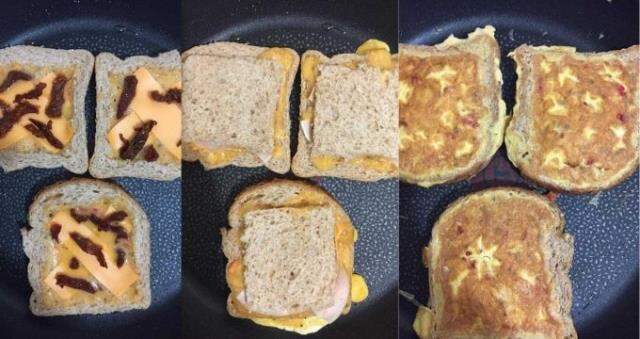 Değişik ve lezzetli kahvaltılık tarifler, fit kahvaltılıklar : Yeşil omlet, tavada yumurtalı tost, milföy kâsesinde kahvaltılık, protein omlet