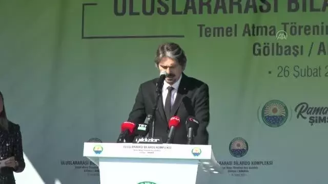 Gölbaşı'nda Uluslararası Bilardo Kompleksi'nin temeli atıldı Gölbaşı'nda Uluslararası Bilardo Kompleksi'nin temeli atıldı