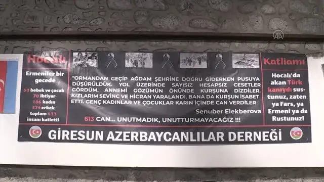 Son dakika haberi | Hocalı Katliamı şehitleri anıldı Son dakika haberi | Hocalı Katliamı şehitleri anıldı