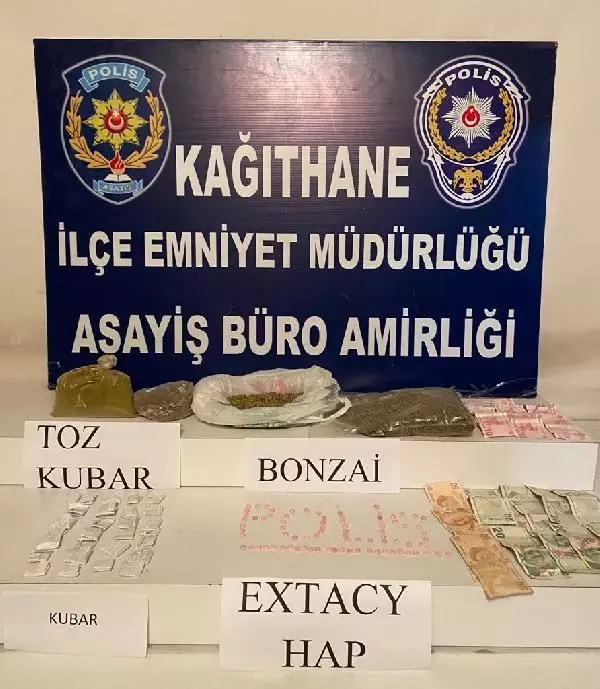 Kağıthane'de dört ayrı operasyonda 87 kilo uyuşturucu ele geçirildi Kağıthane'de dört ayrı operasyonda 87 kilo uyuşturucu ele geçirildi
