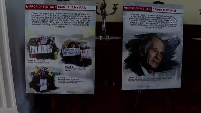 Kırım'ın yasa dışı ilhakının 7. yılını anma etkinliği Kırım'ın yasa dışı ilhakının 7. yılını anma etkinliği