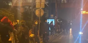 Kısıtlama öncesi duraklarda yoğunluk