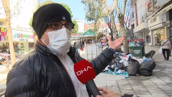 Maltepe'de çöp yığınları artıyor Maltepe'de çöp yığınları artıyor