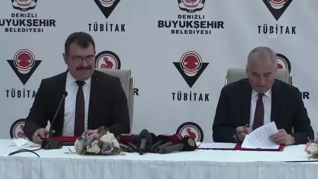 TÜBİTAK Başkanı Mandal ile Belediye Başkanı Zolan, 'Denizli Bilim Merkezi' için sözleşme imzaladı TÜBİTAK Başkanı Mandal ile Belediye Başkanı Zolan, 'Denizli Bilim Merkezi' için sözleşme imzaladı
