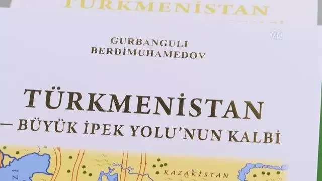 Türkmenistan Devlet Başkanı Berdimuhammedov'un 'Türkmen'in Refah İlkesi' kitabının Türkçesi tanıtıldı Türkmenistan Devlet Başkanı Berdimuhammedov'un 'Türkmen'in Refah İlkesi' kitabının Türkçesi tanıtıldı
