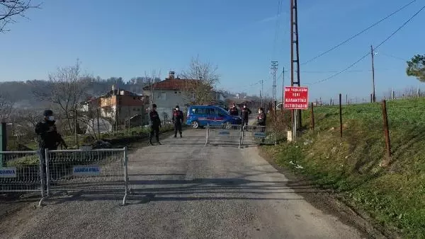 Zonguldak'ta mahalle karantinaya alındı Zonguldak'ta mahalle karantinaya alındı