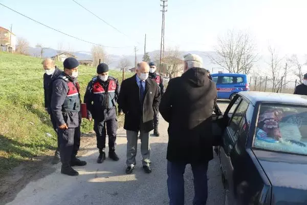 Zonguldak'ta mahalle karantinaya alındı Zonguldak'ta mahalle karantinaya alındı
