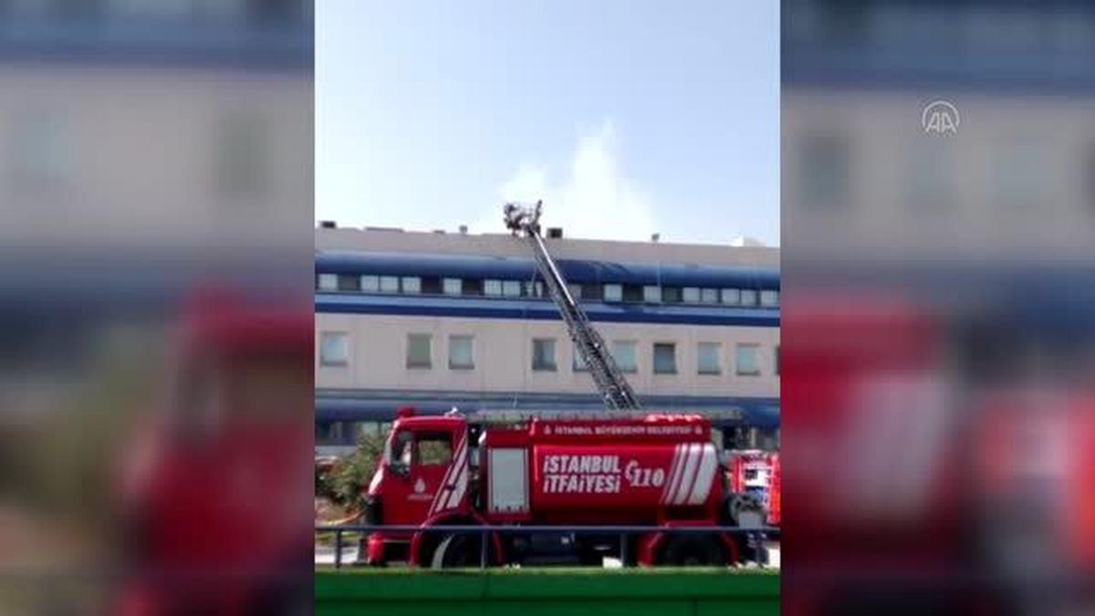 15 Temmuz Demokrasi Otogarı'nda çıkan yangın söndürüldü