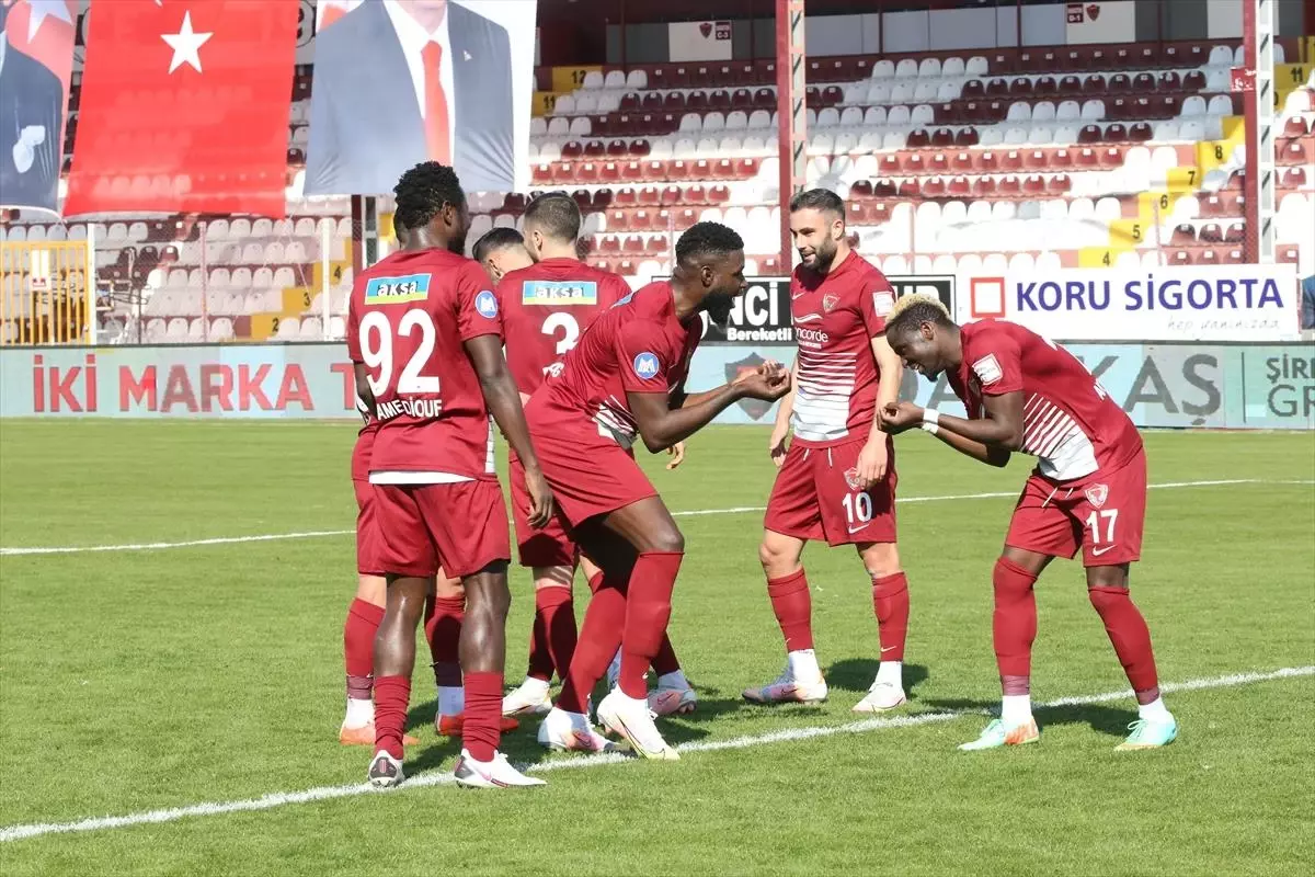 Atakaş Hatayspor, 1-0 geri düştüğü maçta Ankaragücü'nü 4-1 yenmeyi başardı