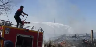 Çanakkale'de kayınpederinin yanan evine müdahale eden itfaiye eri, duvar çökünce ölümden döndü