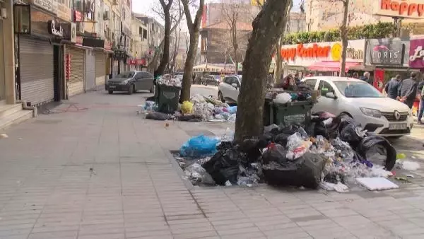Maltepe'de sokakları çöp kokusu sardı Maltepe'de sokakları çöp kokusu sardı
