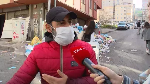 Maltepe'de sokakları çöp kokusu sardı Maltepe'de sokakları çöp kokusu sardı
