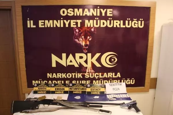 Osmaniye'de uyuşturucu operasyonuna 10 tutuklama Osmaniye'de uyuşturucu operasyonuna 10 tutuklama