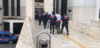 Otostopla gelip, çaldıkları motosikletlerle dönen 7 şüpheliyi jandarma yakaladı